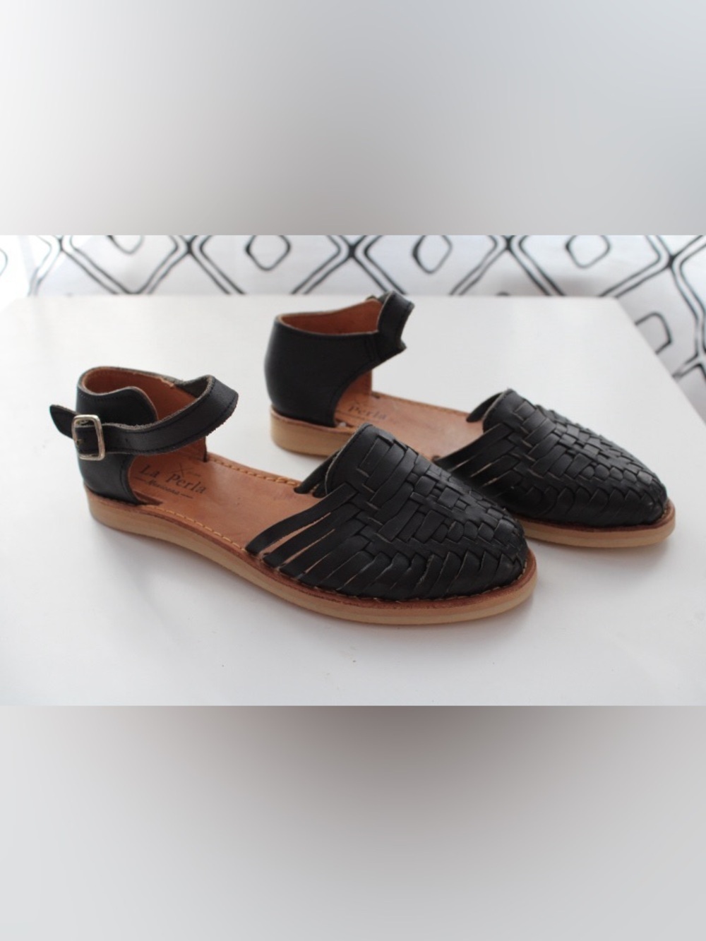 La Perla Macarena collection Huarache sandals